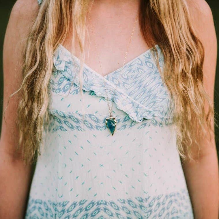 Salt and Sparkle - Vendita all'ingrosso Collana con ciondolo/pendaglio - Collana con cristalli di freccia4