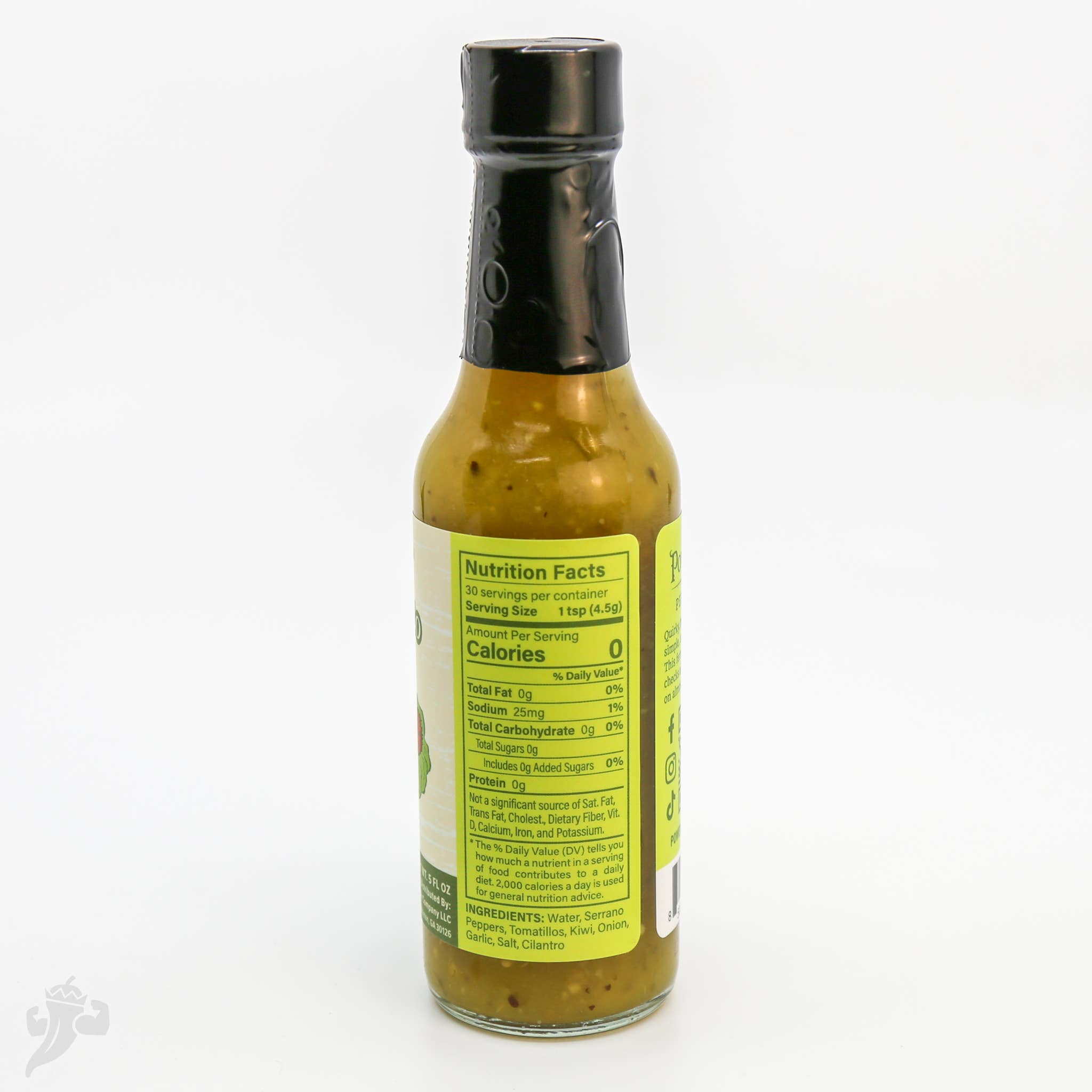 Powerful Pepper Co. LLC - Wholesale Hot Sauce - Serrano Kiwi & Tomatillo Hot Sauce1