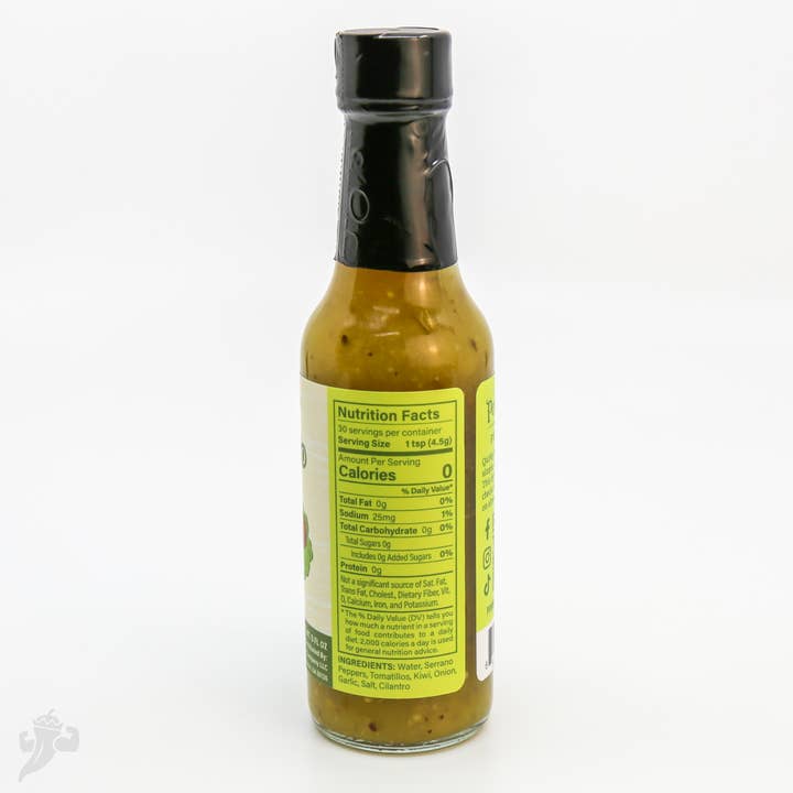 Powerful Pepper Co. LLC - Wholesale Hot Sauce - Serrano Kiwi & Tomatillo Hot Sauce1