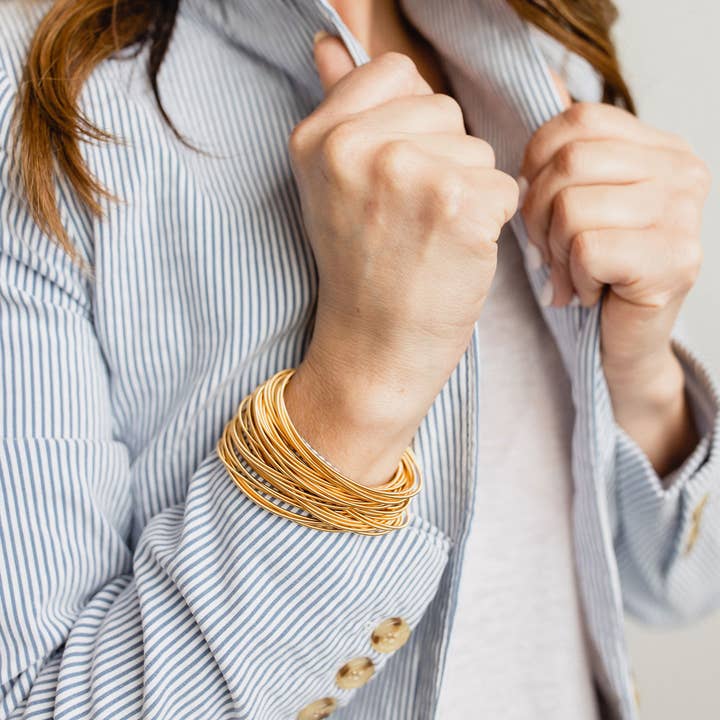 EMERSON & OLIVER - Wholesale Bangle Bracelet - Gold Dia® Bracelets