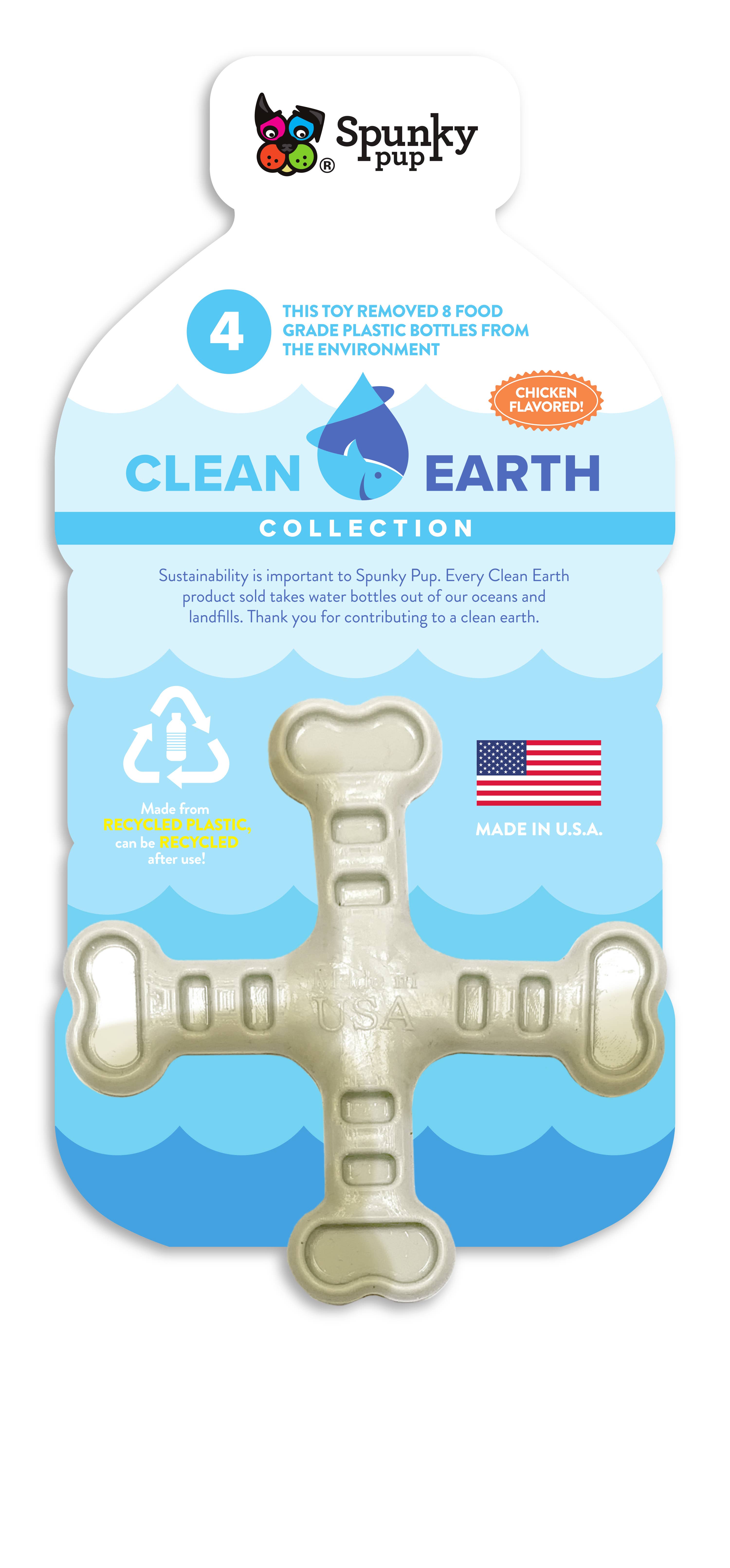 Spunky Pup - Wholesale Pet Chew Toy - Dog - Clean Earth Recycled Hard Chews - Made in the USA3