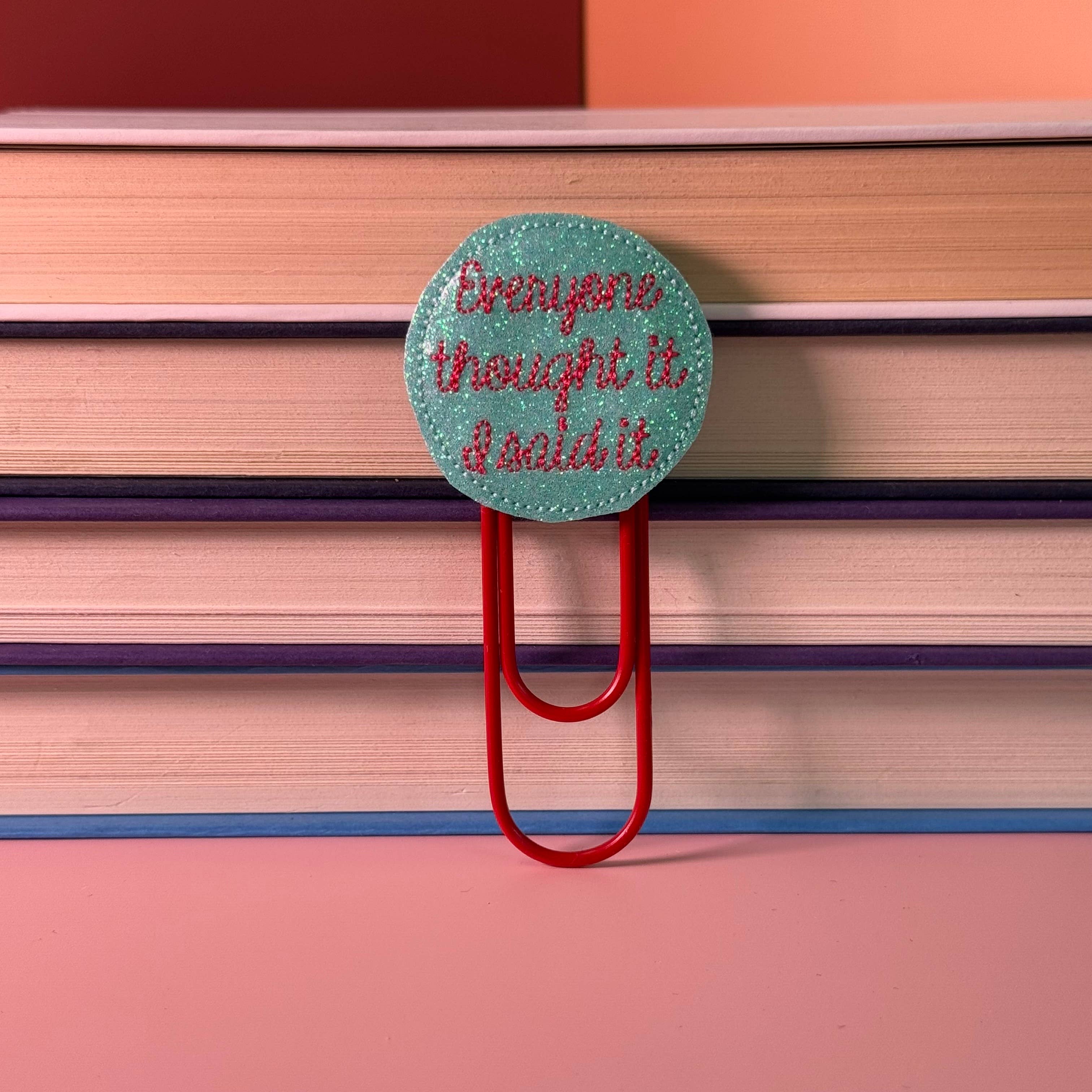 I Love Books and Bows - Vente Marque-page - De grands marque-pages en forme de trombone, tout le monde y a pensé1