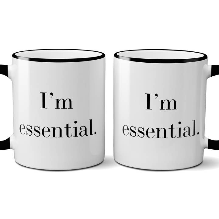 Quippy Je suis une tasse essentielle pour la vente par The Buffalo Works