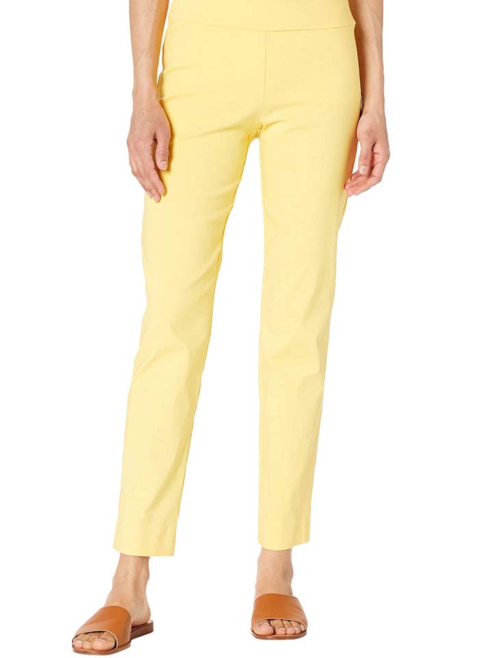 Krazy Larry P507 Pull on Pant - Yellow for wholesale by KRAZY LARRY