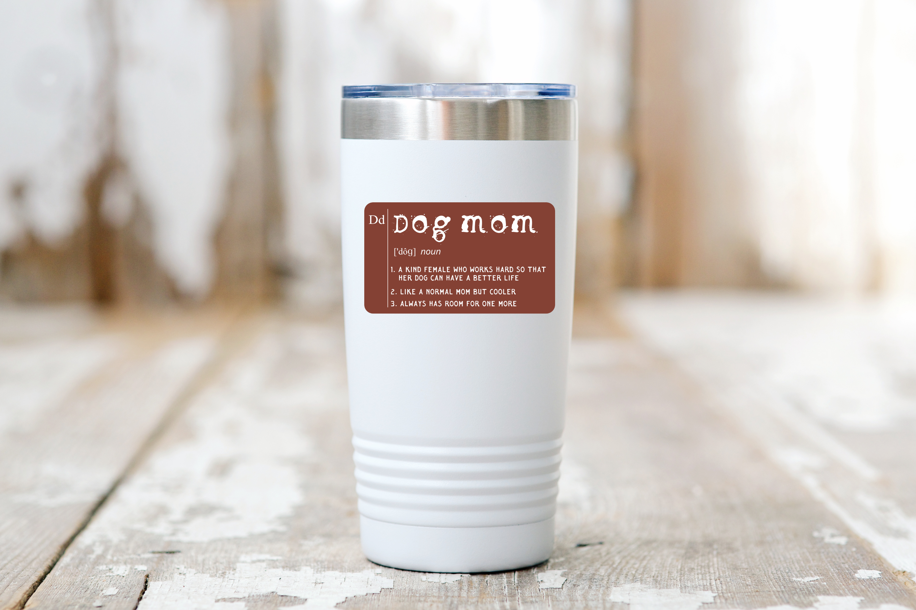 Yarnival - Wholesale Sticker - Dog Mom Sticker - definition, rescue, animal lover, pets1