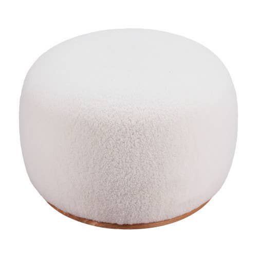 Zuo Modern - Wholesale Ottoman - Amber Ottoman Cream1
