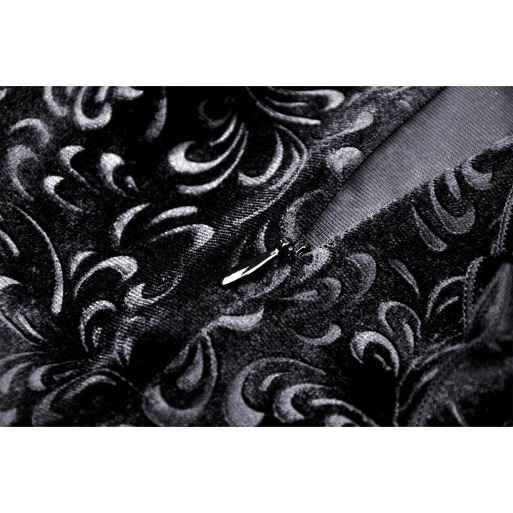 Necessary Evil (Kate's Clothing Ltd T/As) - Venta al por mayor Falda - Mujer - Falda de terciopelo con forma de cola de pez Dark In Love Zira11