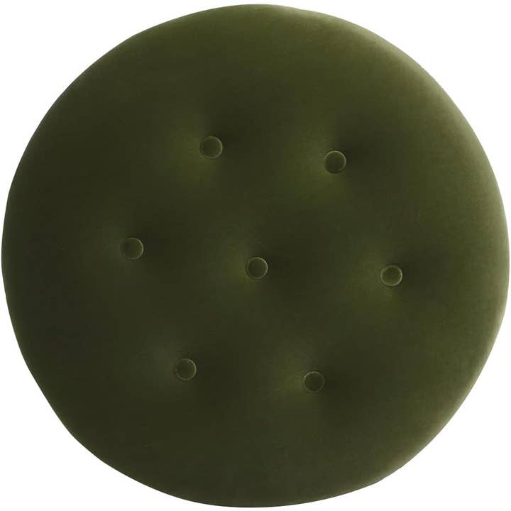Jennifer Taylor Home - Wholesale Ottoman - Yolanda 24" Round Upholstered Accent Ottoman