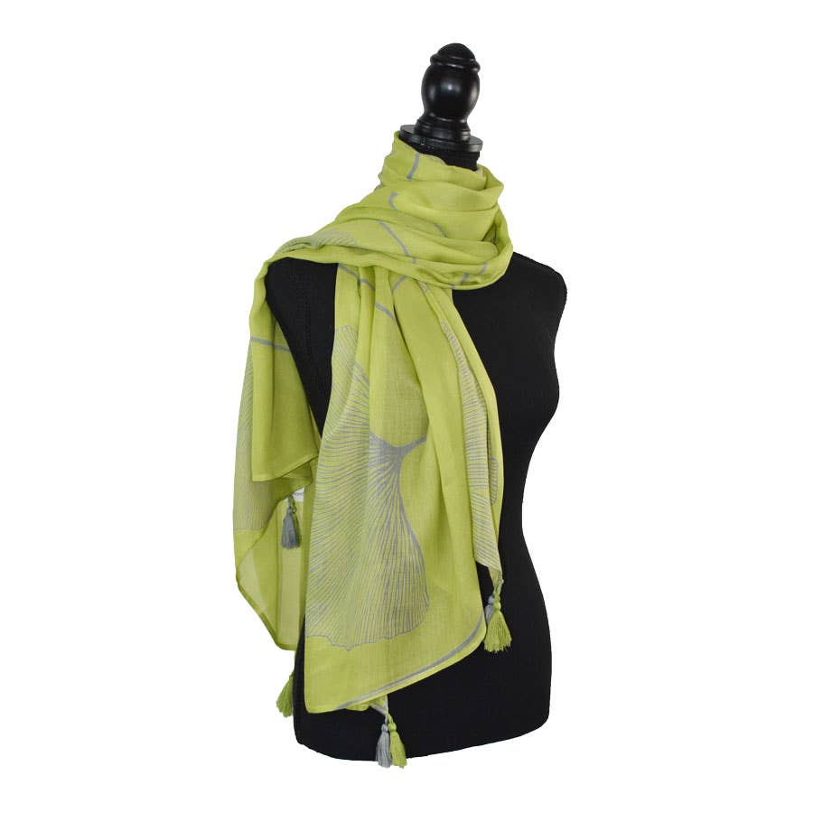 Dupatta Designs - Wholesale Scarf - Women's - Ginko Floral Scarf13