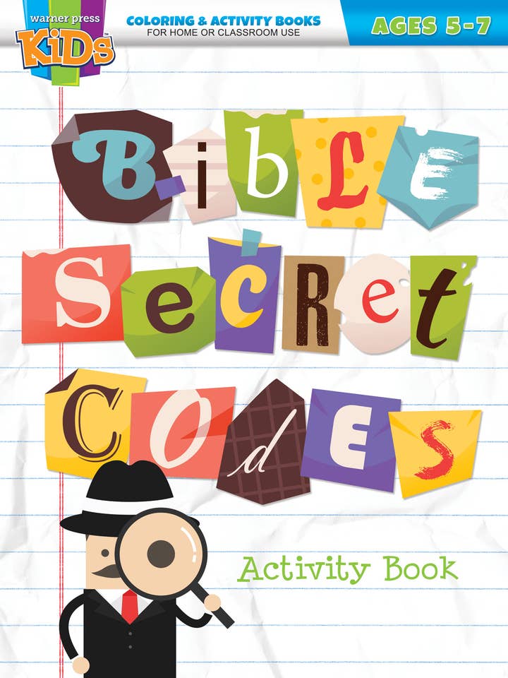 Bible Secret Codes Activity Book for wholesale by Warner Press