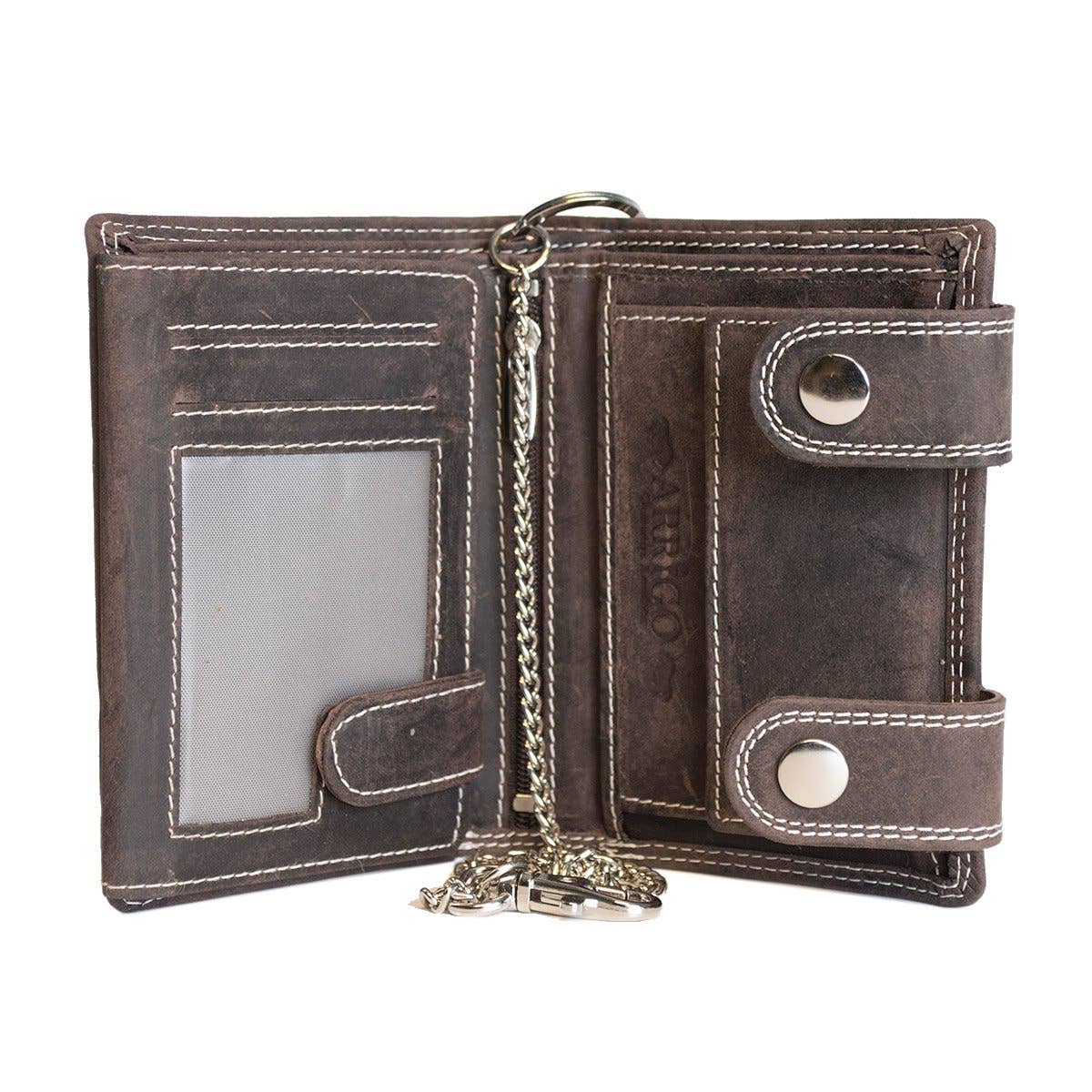 Arrigo – wholesale Wallet – Unisex – Women's Wallet Or Men's Wallet Leather With Chain8