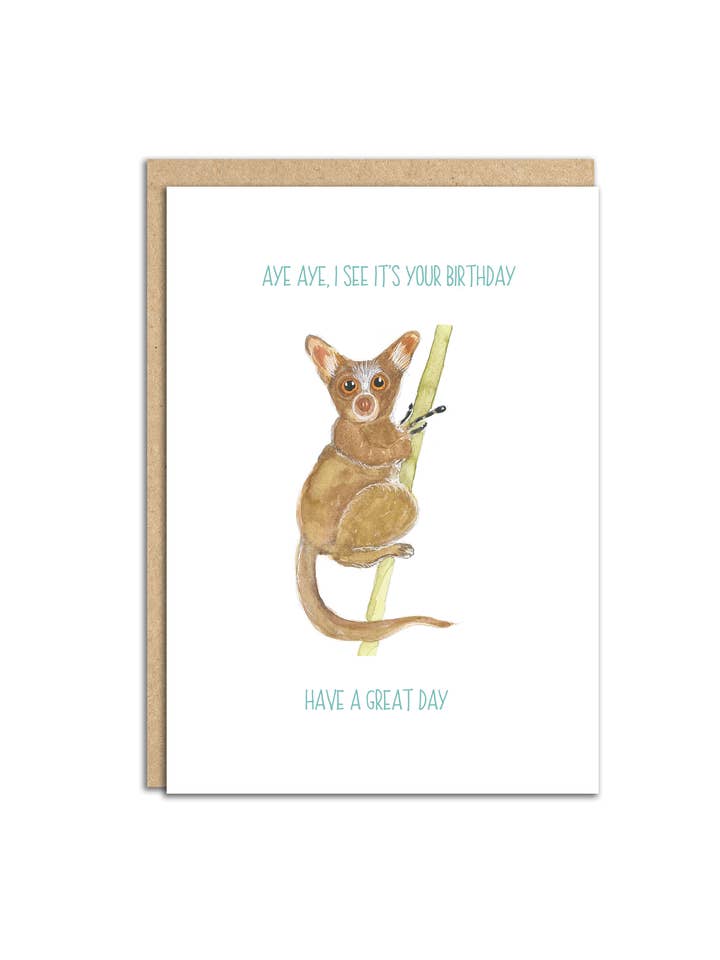 Aye aye det är ditt födelsedagskort för wholesale av Sarah Maddox Art & Design