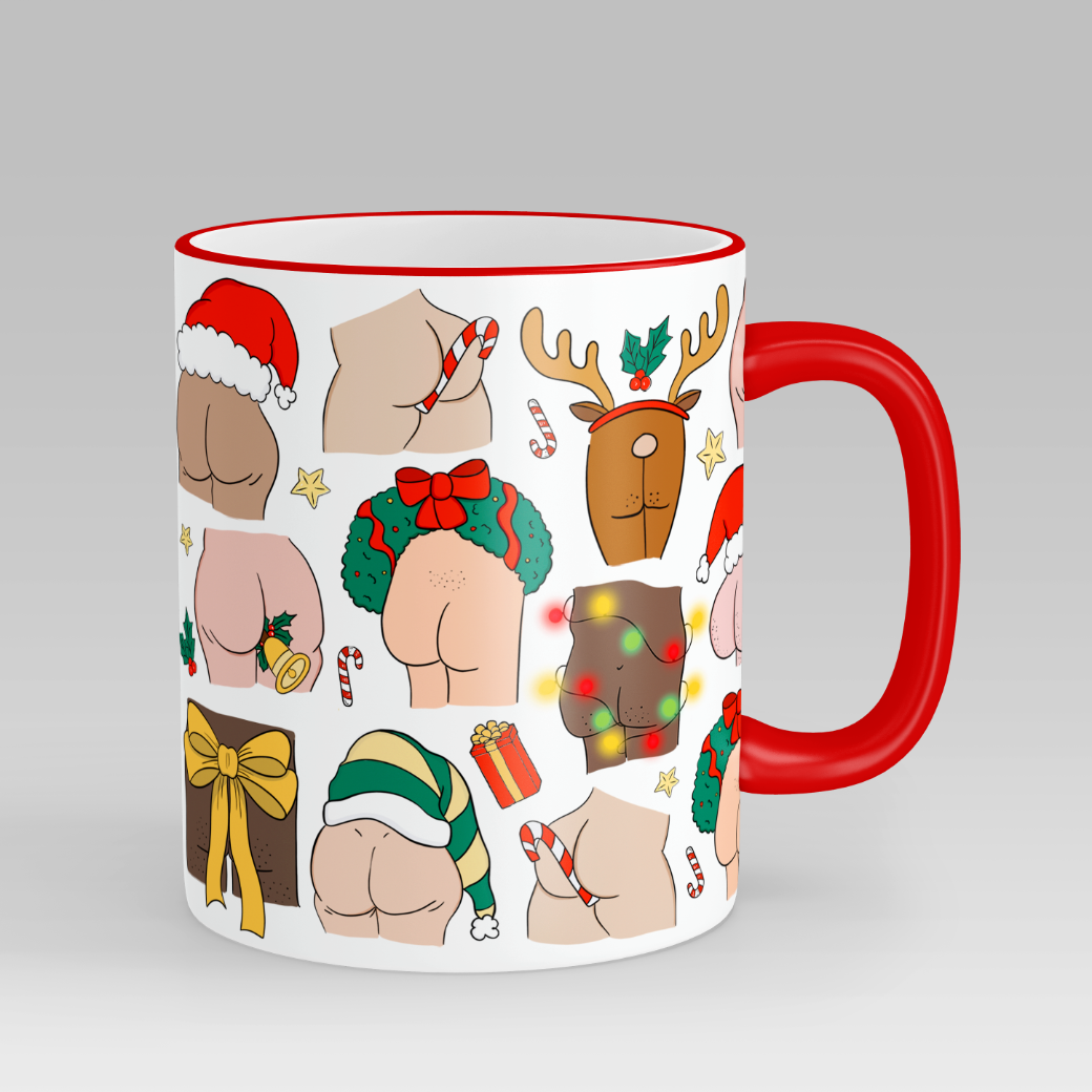 Risqué Gifts – Engroshandel Kaffekrus – Cheeky Claus julekrus1