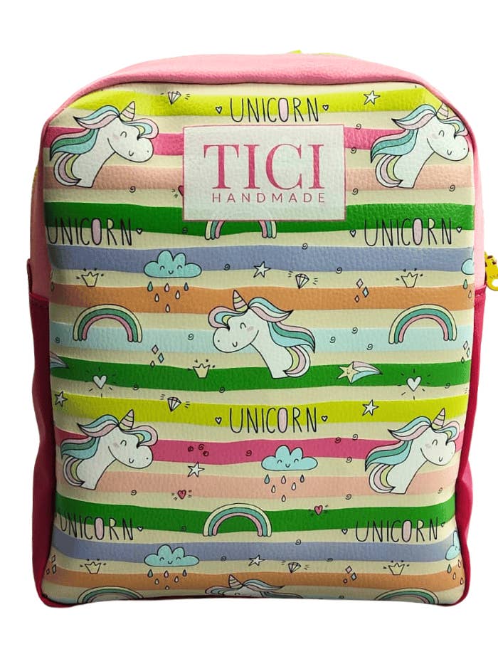 Girl's Backpack | Unicorn Kindergarten Backpack for wholesale by TICI Handmade