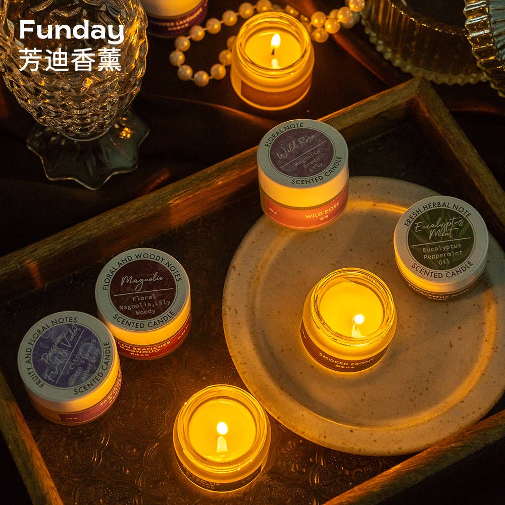 Vegas Candle - Wholesale Jar/Filled Candle - 0.5OZ*6pc Juniper Lavender Soy Candle – Herbal Serenity2