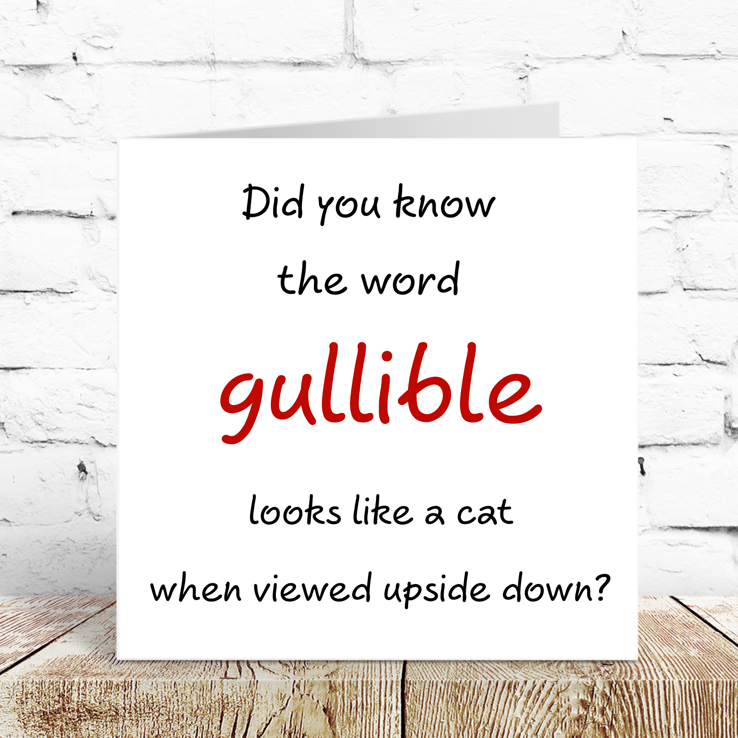 Swizzoo Cards – Großhandel Geburtstagskarten – Lustige Geburtstagskarte für Vater, Mutter, Sohn, Bruder, Schwester, Onkel, Freund, leichtgläubig, frech und unhöflich1