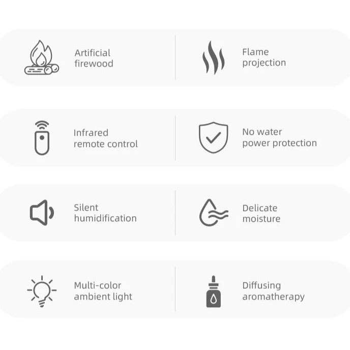 BRECK + FOX - Wholesale Electronic Diffuser - Fireplace Aroma Diffuser8