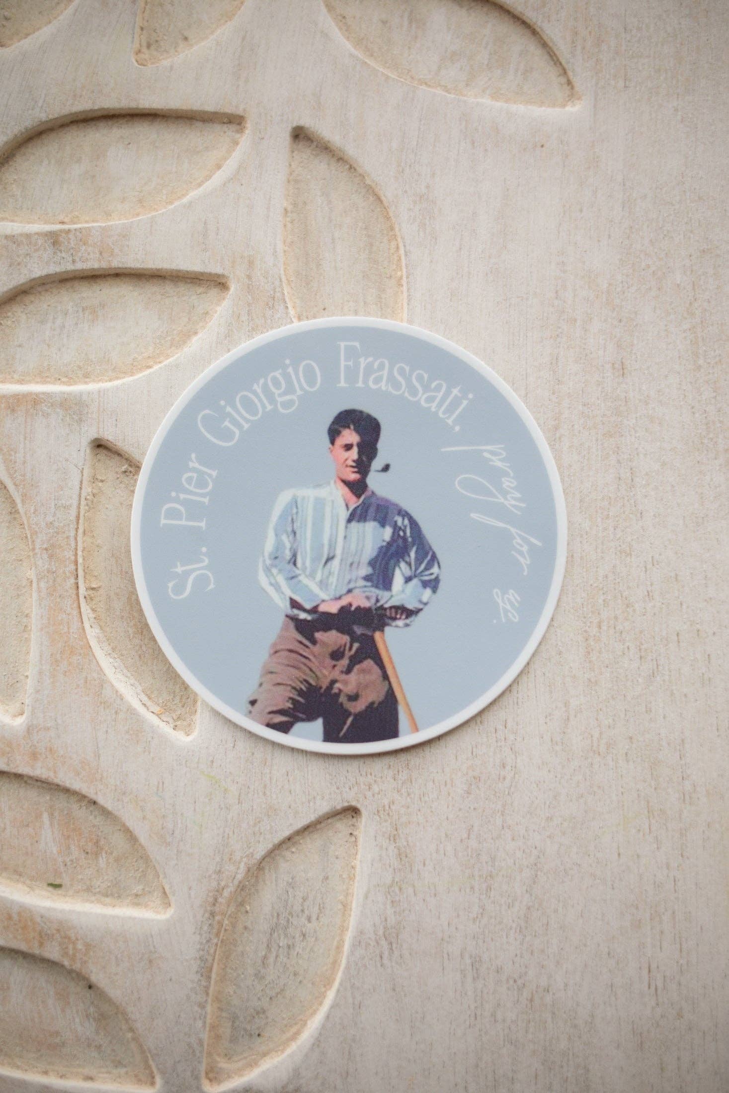 Abundantly Yours - Wholesale Sticker - St. Pier Giorgio Frassati Sticker1
