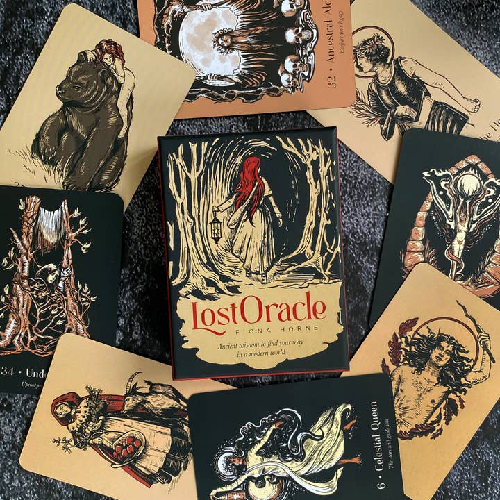 Simon & Schuster - Wholesale Tarot Cards - Lost Oracle by Fiona Horne10