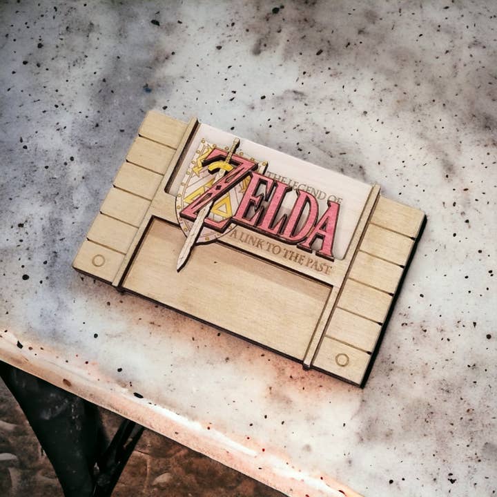 Studio Rima - Wholesale Wall Accent - SNES Cartridge - The Legend of Zelda - A Link to The Past