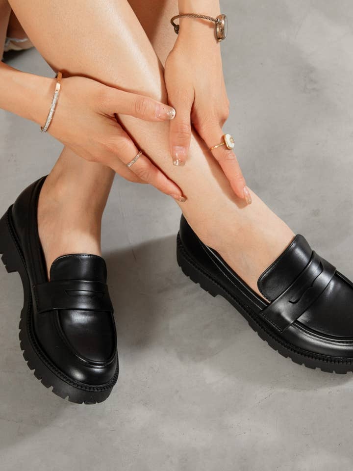 ERYNN - Wholesale Loafers - Women's - THICK-SOLED LOAFER - luigi1