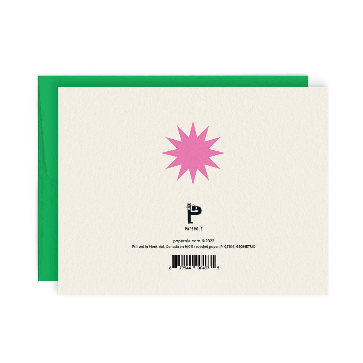 Paperole - Wholesale Thank You Card - THANK YOU GEOMETRIC — Greeting card1