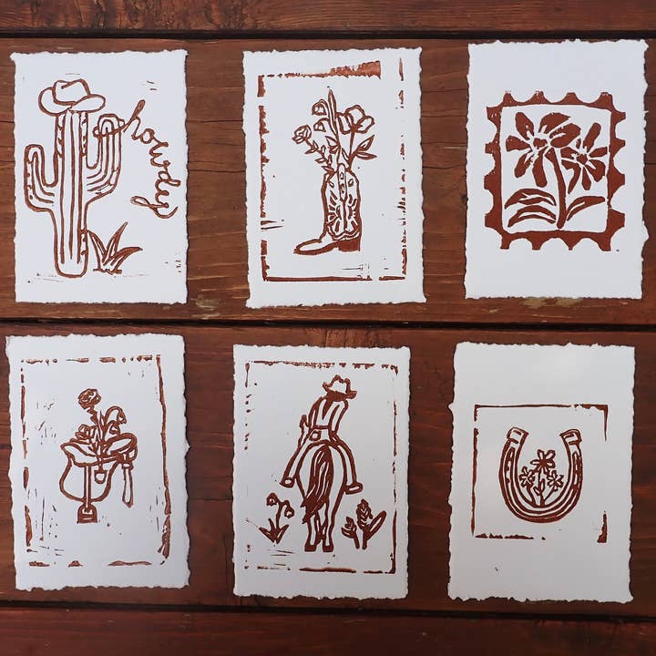 Wildflower Bundle (6 Prints) for wholesale by Sand & Spur Co.