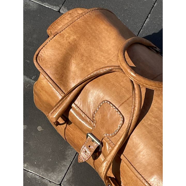 bazarifinagh - Wholesale Weekender Bag - Unisex - Premium Handmade Leather Travel Bag – Stylish & Durable10