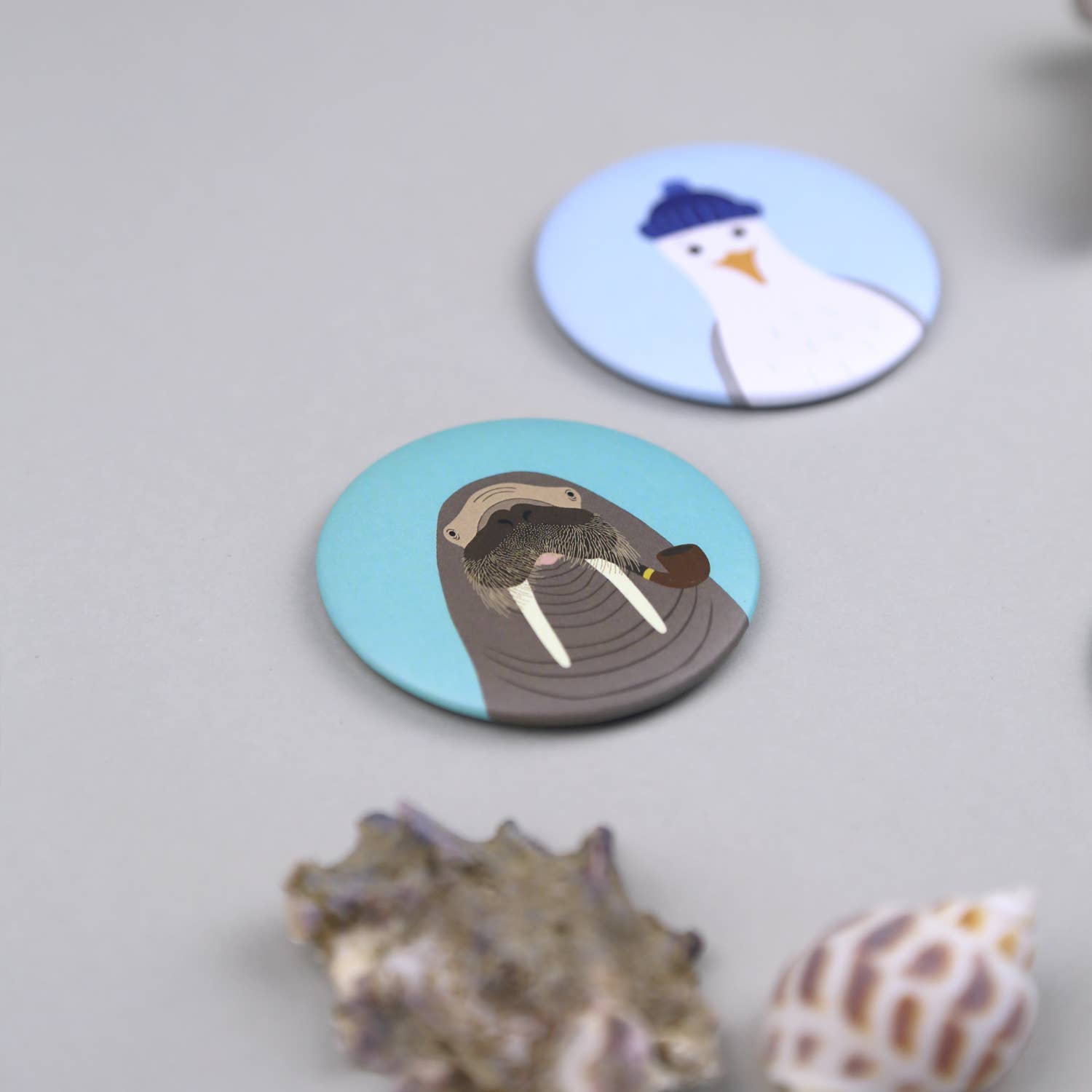 Kunst an Papier - Wholesale Magnet - Magnet Ole Shark4