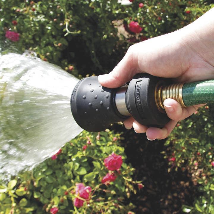 One Bay Distribution - Wholesale Garden Tool - Bon-Aire Ultimate Hose Nozzle-Stainless Steel