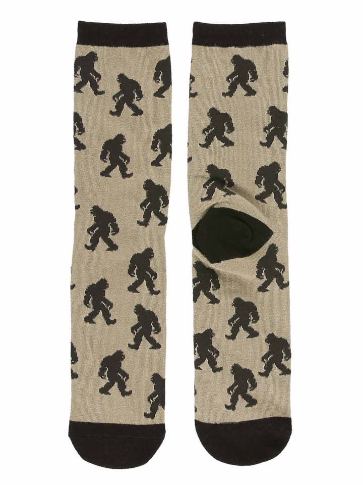 Bigfoot Crew Sock One Size for wholesale by Lazy One