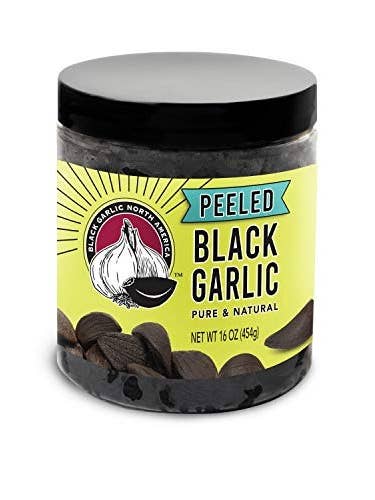Black Garlic Peeled - 1 lbs - Kosher Certified for wholesale by Eastern Shore Products