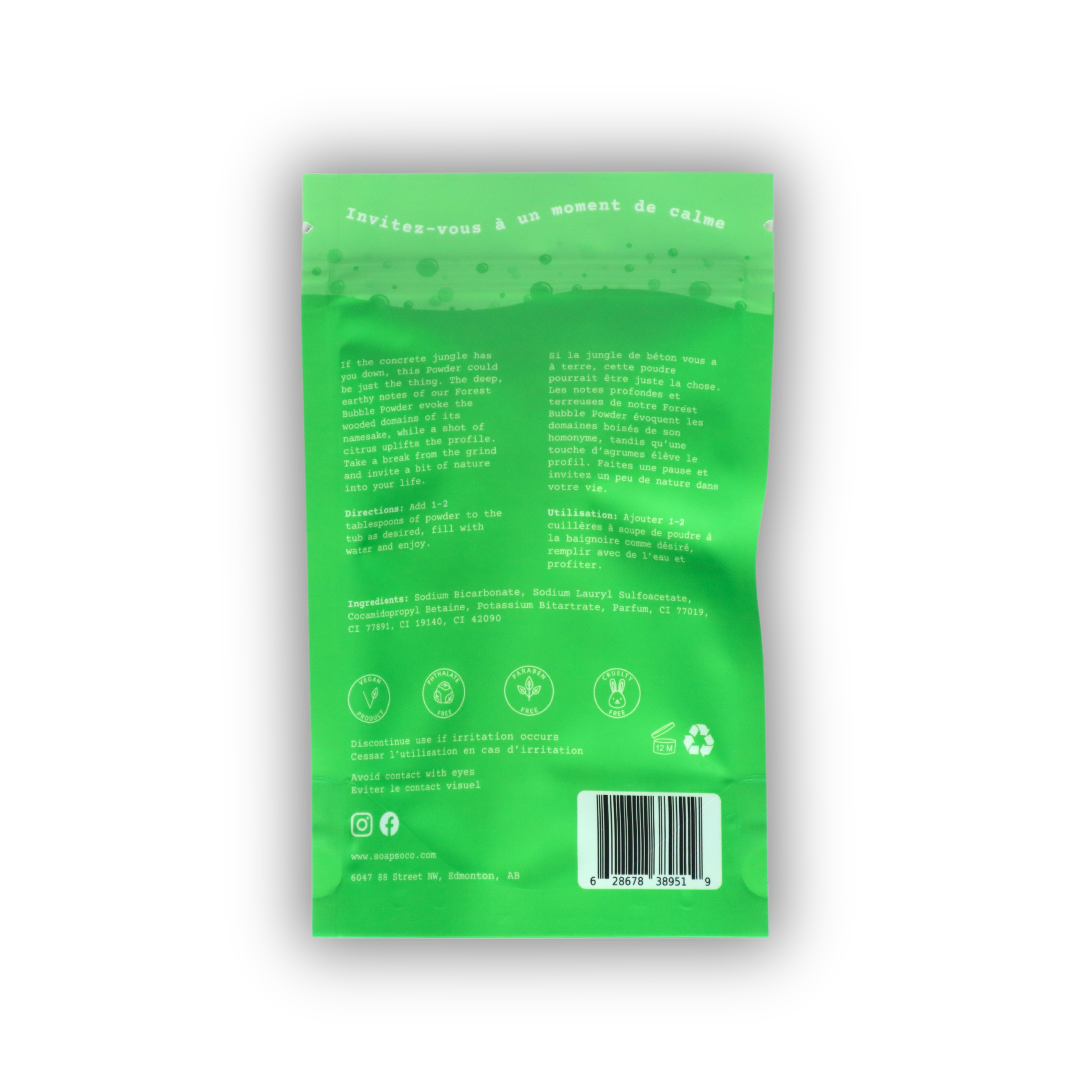 Soap So Co. - Wholesale Bath Soak/Milk - Forest Bubbles1