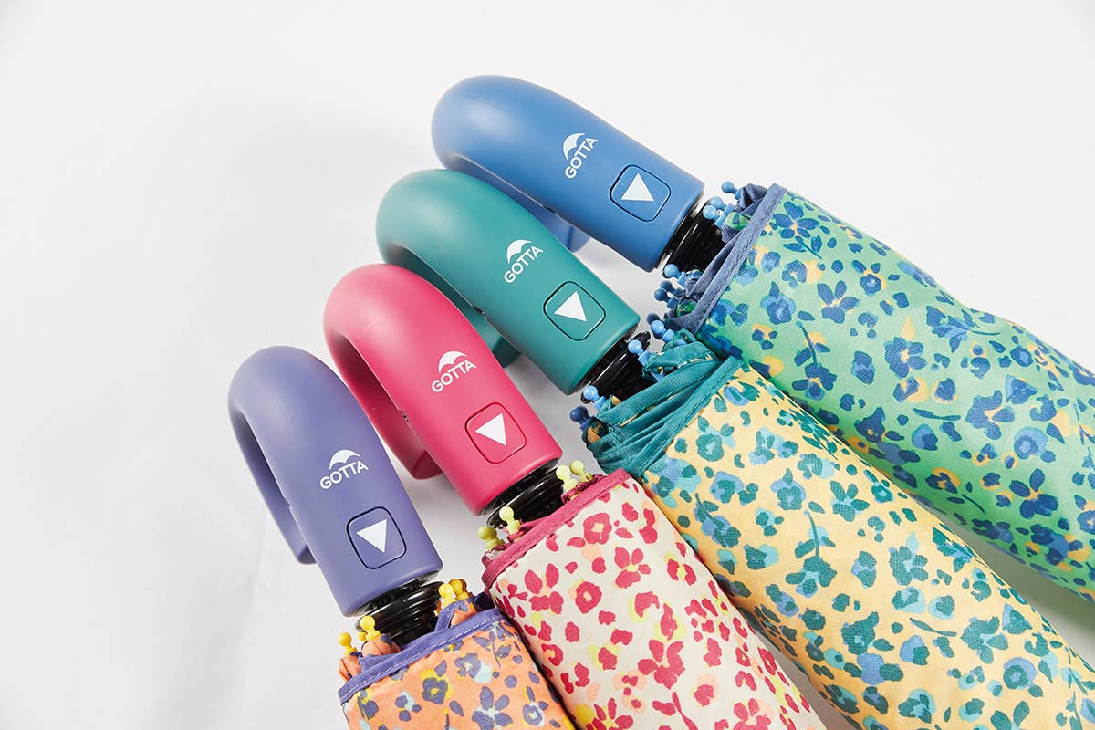 Ezpeleta – Engroshandel Paraply - Dame – Automatisk sammenklappelig paraply GOTTA med Liberty-blomstermønster.0