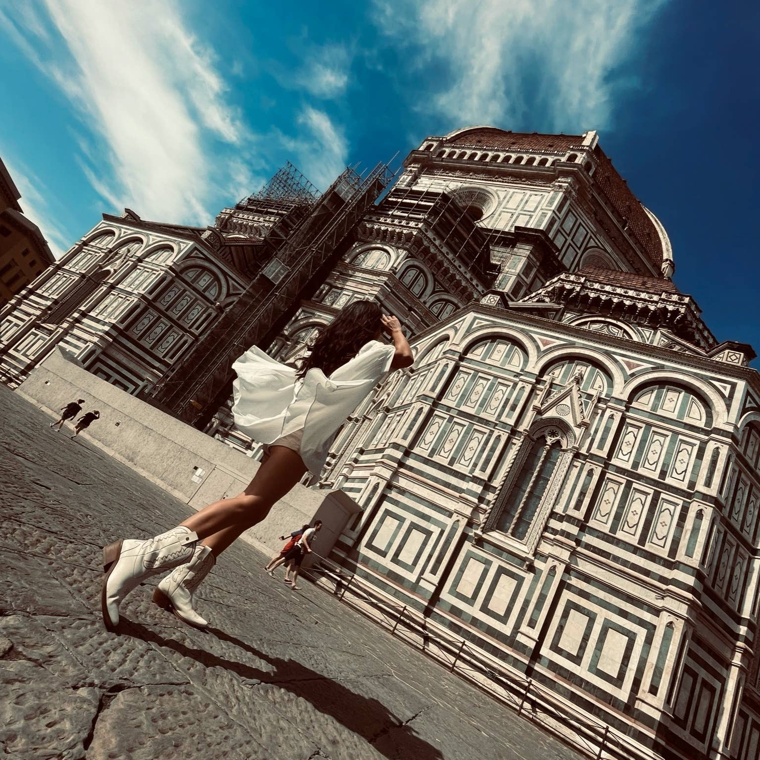 marfil Bota vaquera occidental imparable de cuero marfil para mujer de venta al por mayor en Faire6