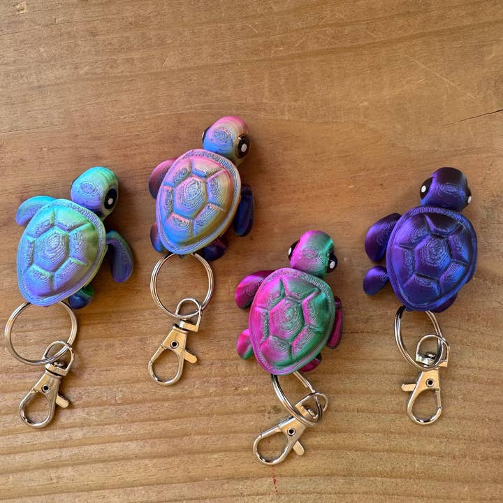 LNZ Custom Design - Wholesale Keychain - Kids - Baby Turtle