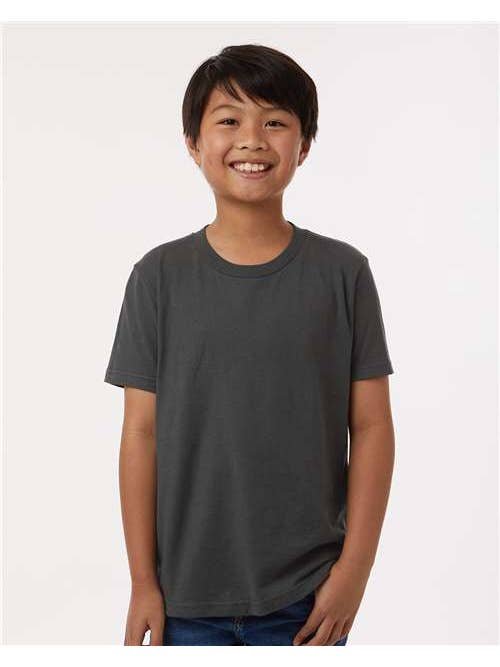 Total Apparel - Wholesale T-Shirt - Kids - Tultex Youth Fine Jersey Blank T-Shirt | 100% Cotton 2357