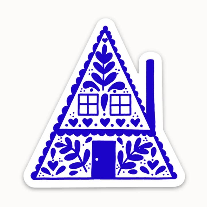 Ein Rahmen Cabin Aufkleber für den Großhandel von Nordic Nicole