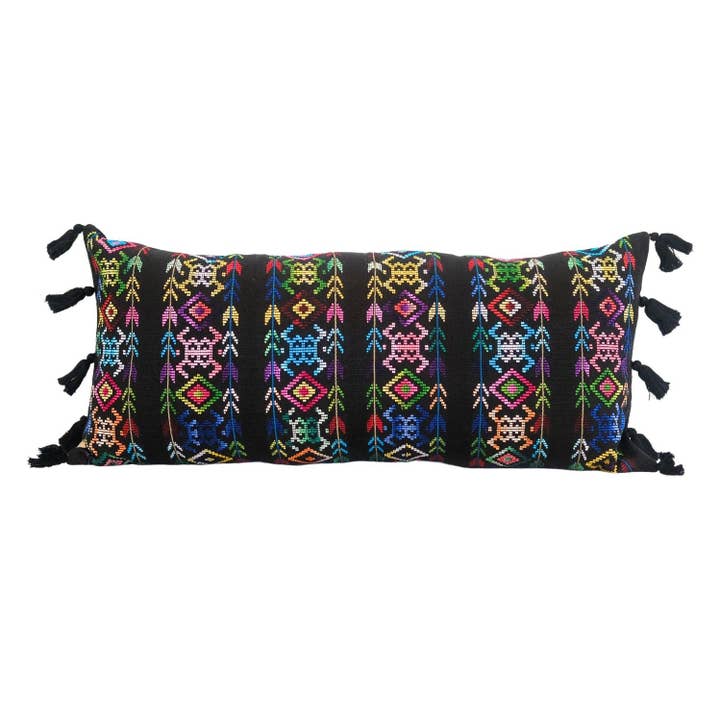 Upavim Crafts - Wholesale Lumbar Pillow - Oversized Guatemalan Lumbar Pillow4