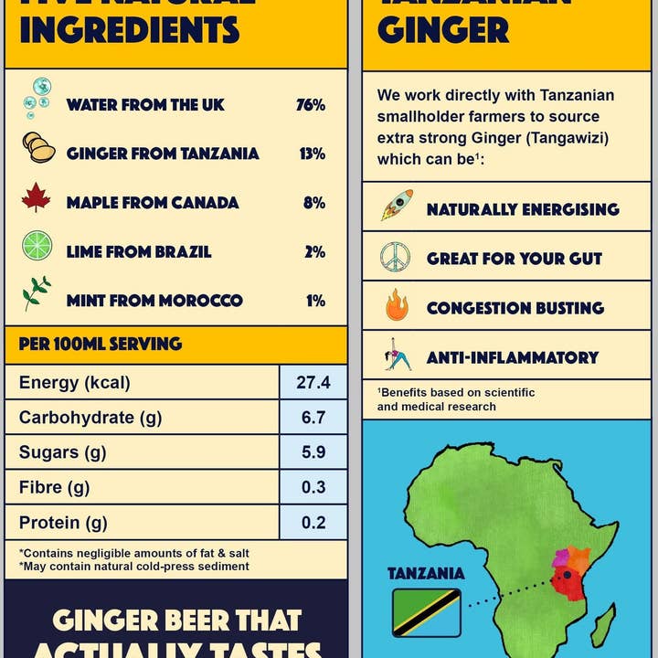 The Root Co - Vente Sodas/boissons gazeuses - Bière au gingembre de racine d'Afrique4