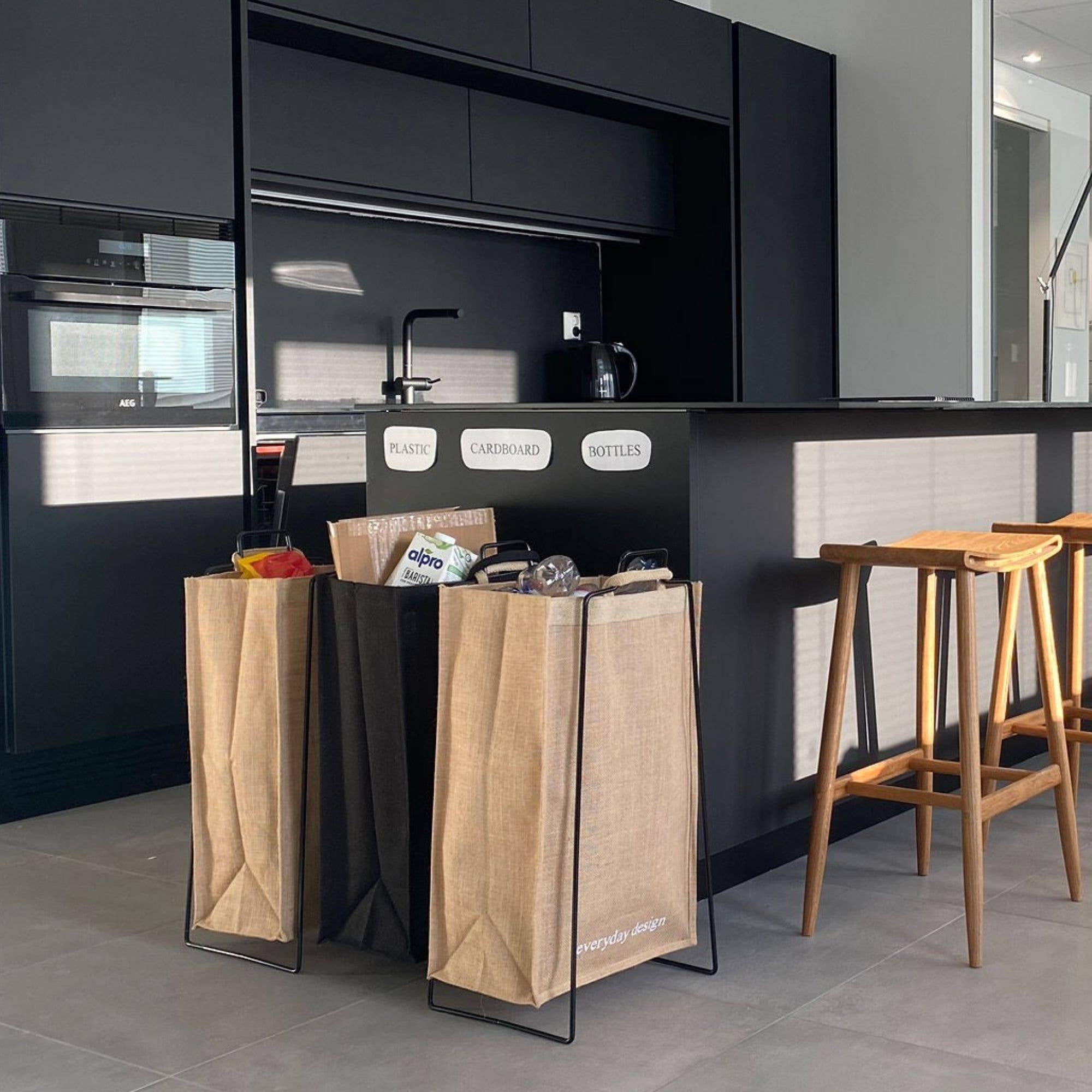 Everyday Design - Wholesale Laundry Hamper - TURKU XL -recycling holder (various colors)4