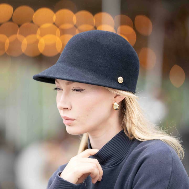 Casquette SOHO Navy for wholesale by Lastelier