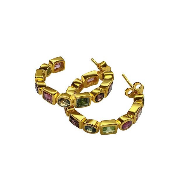 Treisi - Wholesale Hoop Earrings - E1941