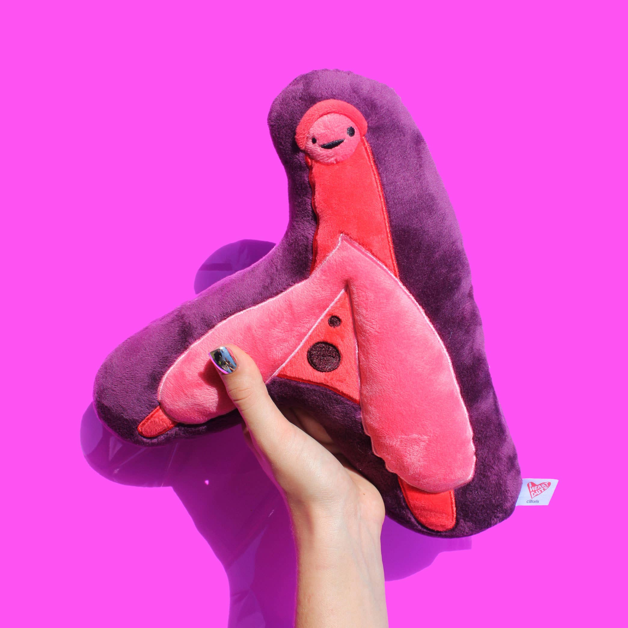 I Heart Guts | Organ Plushies Wholesale - Wholesale Stuffed/Plush Toy - Kids & Baby - Enjoy Your Clitoris Plushie