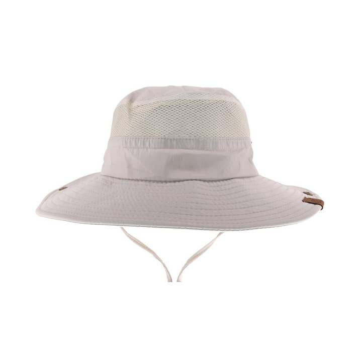 C.C Beanie - Wholesale Straw Hat - Women's - Wide Brim Adjustable C.C Sun Hat ST3917