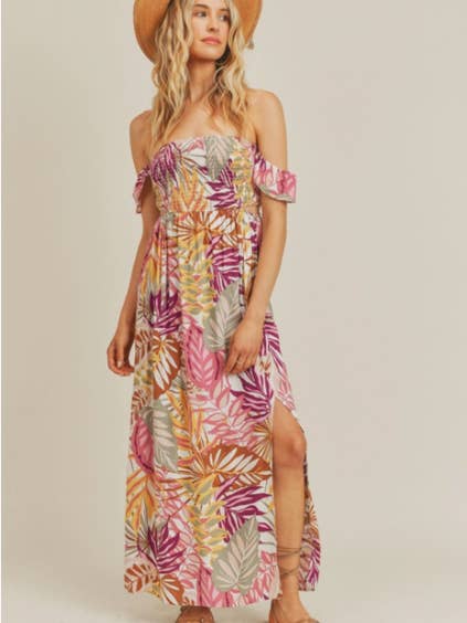 Vestido largo Grace para venta al por mayor de The Mel Boutique