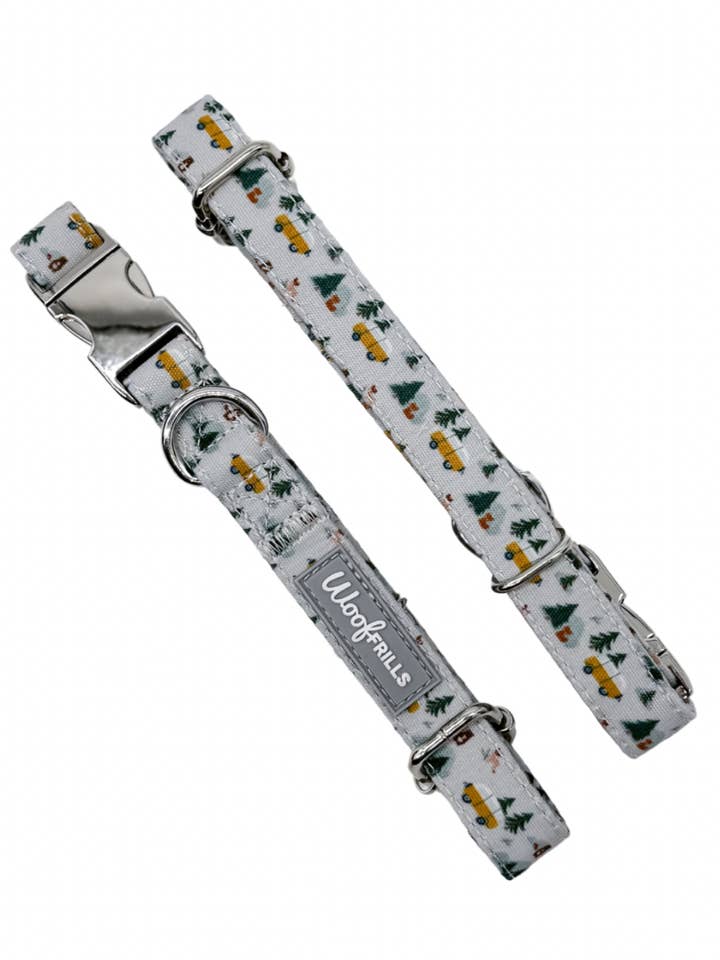 Dog Collar | Hey Ho, Let’s Go for wholesale by Woof Frills
