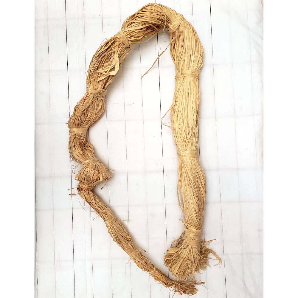 A.T. Imports - Wholesale Craft Supplies - Natural Raffia Hank, 12oz1