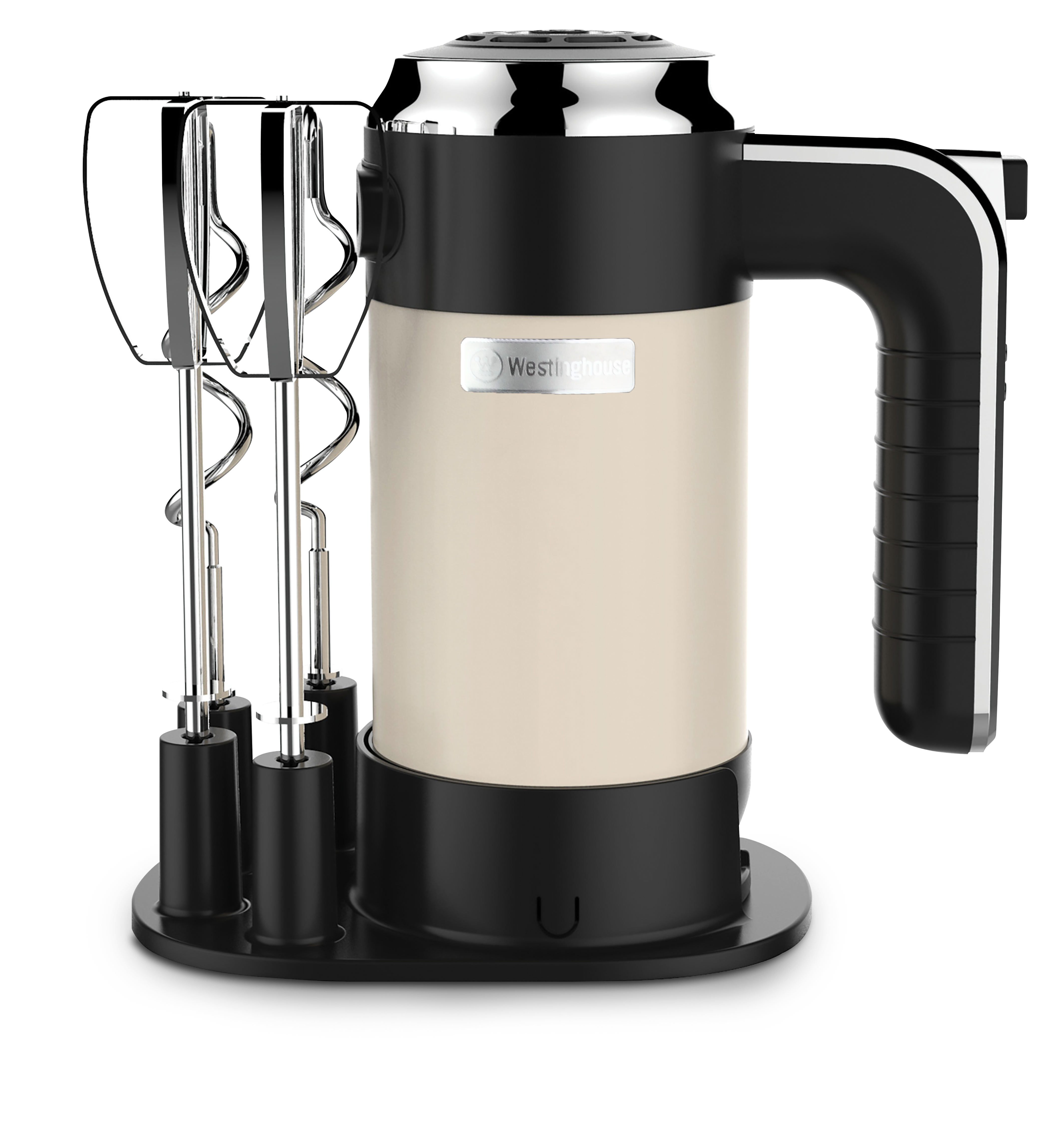 Westinghouse - Wholesale Kitchen Appliance - Westinghouse 5-Speed Hand Mixer with Base - Retro Series8