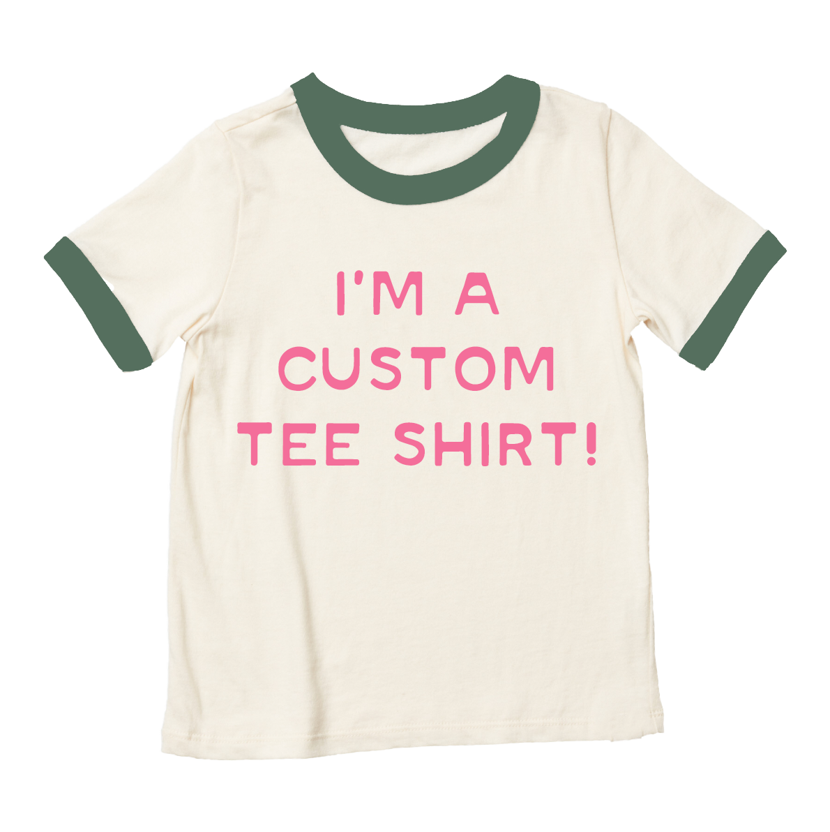 Polished Prints – wholesale T-shirt - Barn – Tomma barntröjor - Brun ringer - Vintage barntröjor6